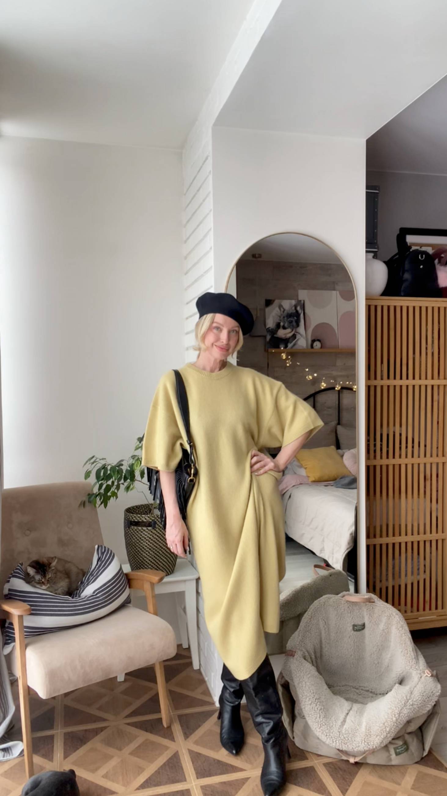 Платье COMFORT из шерсти