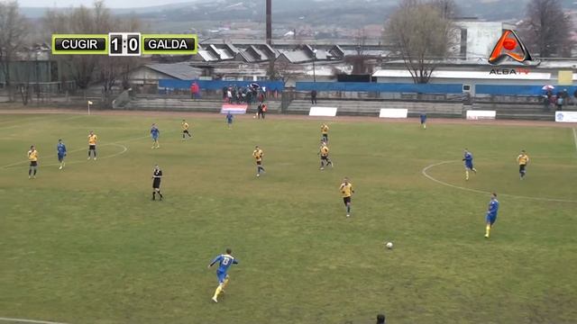 DIN VOLEU   06 03 2015  FOTBAL  METALURGISTUL CUGIR   INDUSTRIA GALDA  REP 1