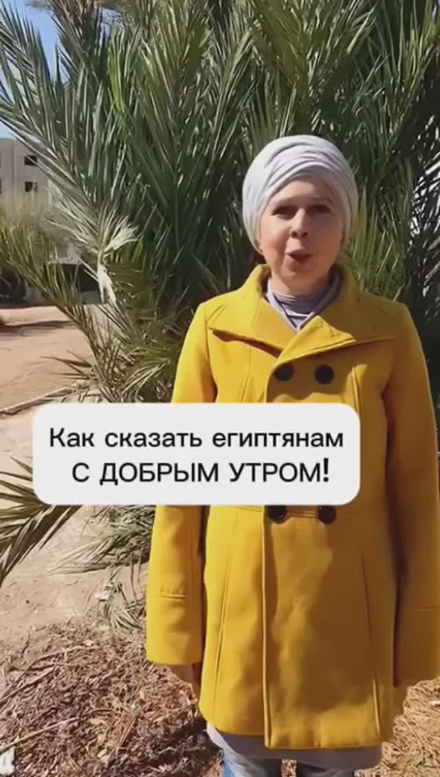 Это вам понадобится в Египте 🌞🌴 Как сказать с добрым утром на египетском диалекте 🇪🇬