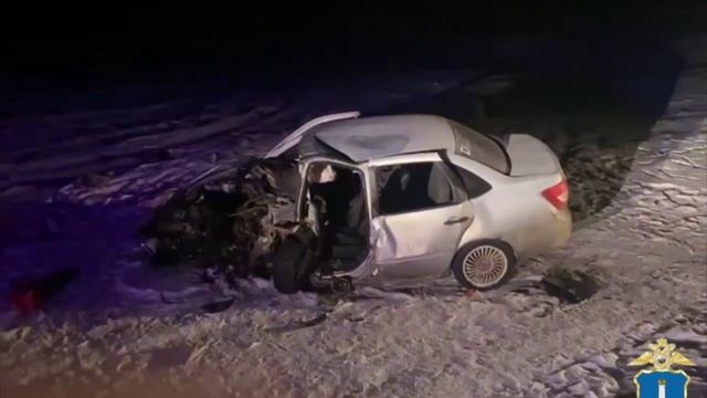 ❗️ Смертельное ДТП на трассе в Инзенском районе: 61-летний водитель Лады Весты выехал на встречную п