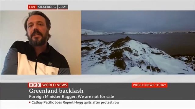 BBC World News August 2019 - President Trump wants to buy Greenland?
