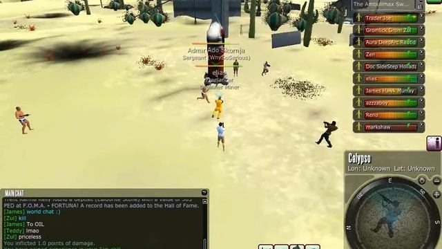Entropia Noob Bomb (Finally no more copyright content problems)