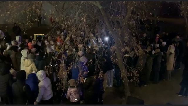 Фестиваль Бенгальских огней. Волгоград, ЦПКиО.