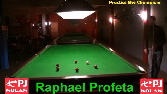 PJ NOLAN SNOOKER ACADEMY PLAYER -- RAPHAEL PROFETA