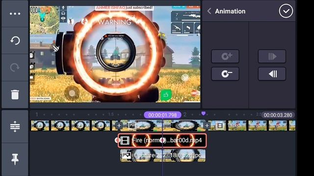 HOW TO ADD || SCOPE SABER EFFECT || FOR FREEFIRE || IN KINEMASTER || TUTORIAL