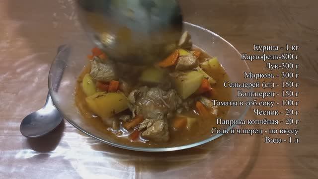 Вкусный Гуляш Из Курицы