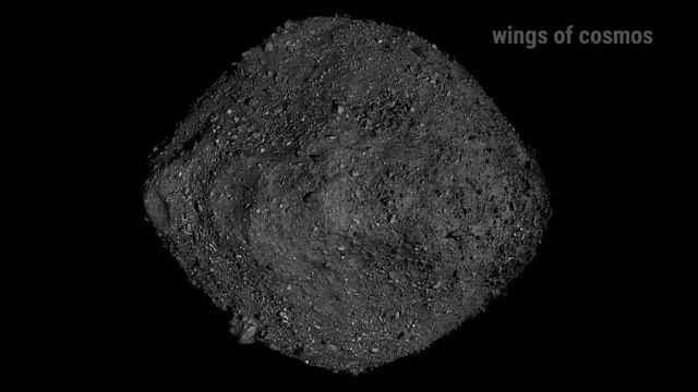NASA's OSIRIS-REx Spacecraft captured the full rotation of Aesteroid Benu, Aesteroid Benu, wings of