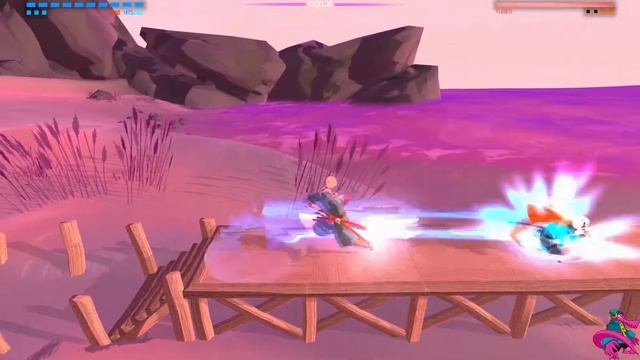 Furi (Furier)The Edge in 49sec (speedrun)