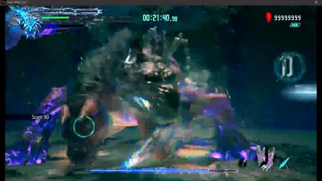 Emilia plays DMC5 - Vergil vs King Cerberus [no commentary]