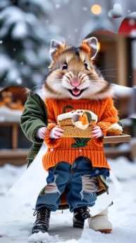 Хомяк повар