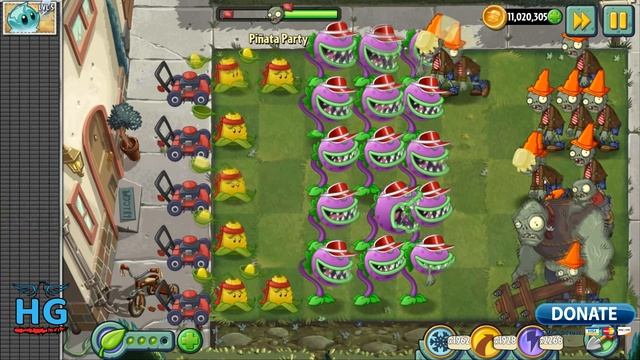 Piñata Party ❄ [December 6, 2017] 🌻 Plants vs Zombies 2