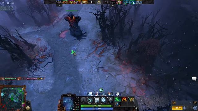 Dota 2 сапорт лич