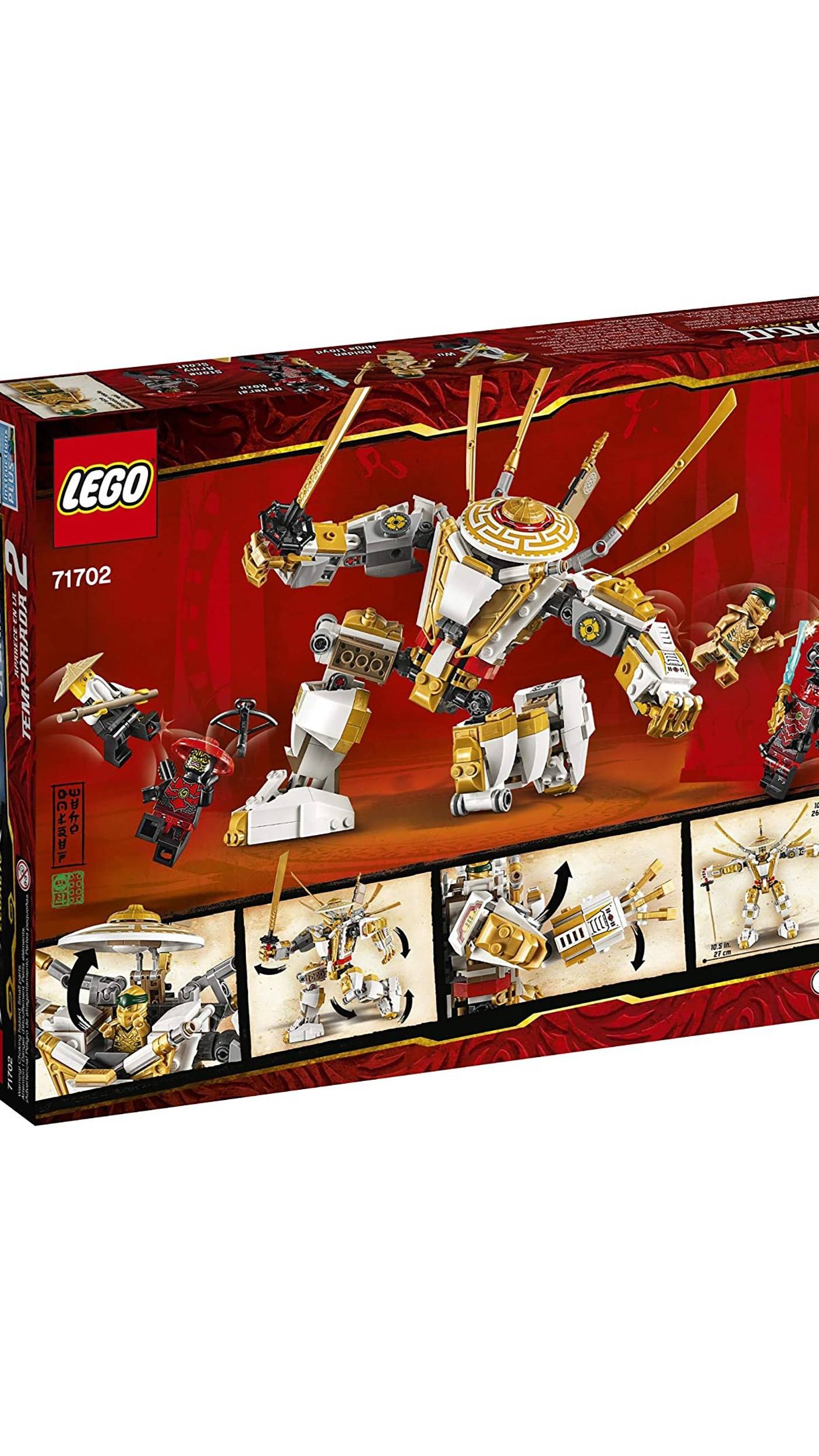 Конструктор LEGO Ninjago 71702 Золотой робот