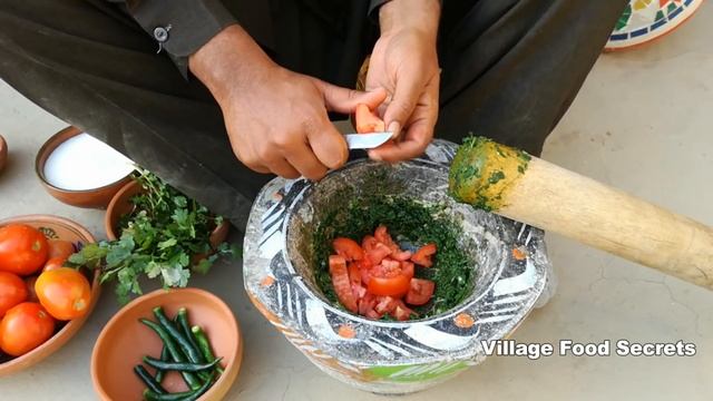 Tamatar Ki Chutney Recipe | Tomato Dip | Grandma's Style | Village Style | Village Food Secrets