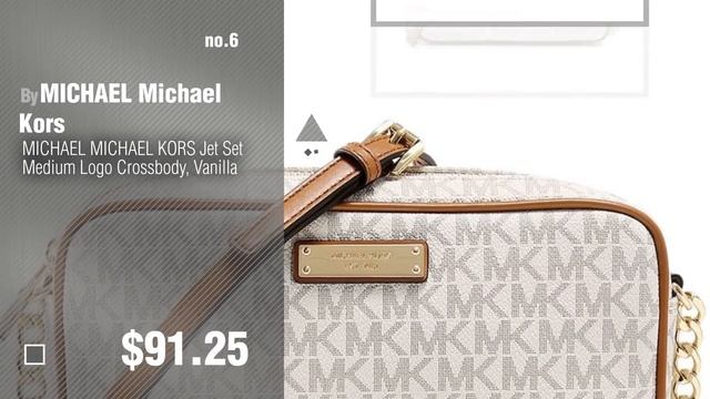 Michael Kors Jet Set Crossbody, Best Sellers Collection // Women Fashion Designer Shop