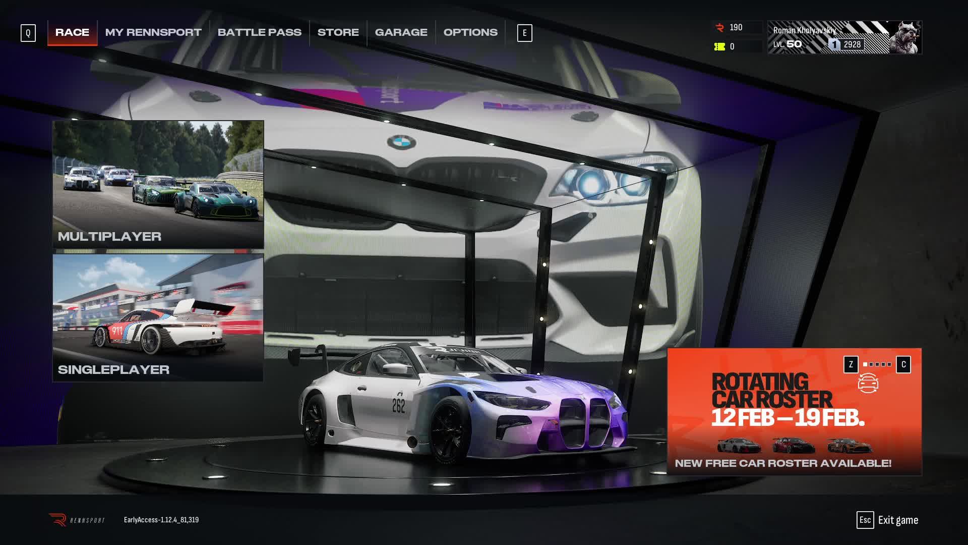 Rennsport AMG GT3 SPA