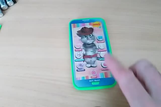 Итерактивная игрушка 3D телефон Кот Том. Купить по выгодной цене