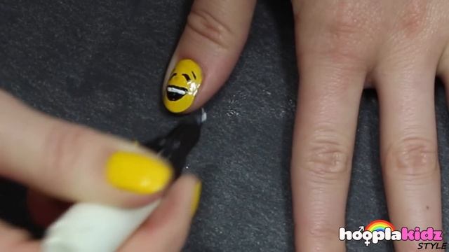 Easy Emoji Nail Art! | DIY Emoji Nails Tutorial