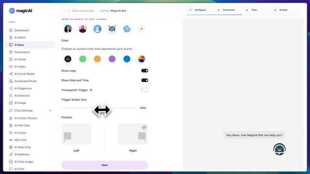 MagicAI External Chatbot Tutorial  MagicAI Tutorials