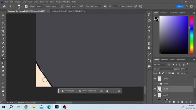 Drawing My OC Haydes x Soi Fon (Bleach)