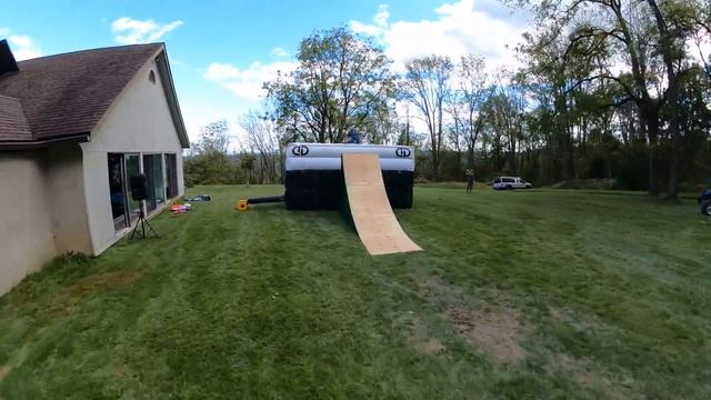 How to Build a Massive Trick Jump with Airbag Session