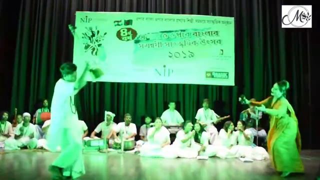 NIP Indo Bangladesh Cultural Festival performed by Udichi Jessore part 6 || Master Stroke