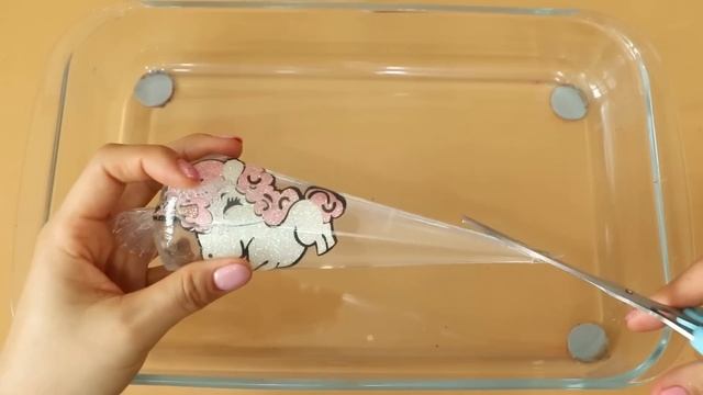 Как сделать волшебный слайм #1 Играем со слаймами, семшиваем слаймы с блесками