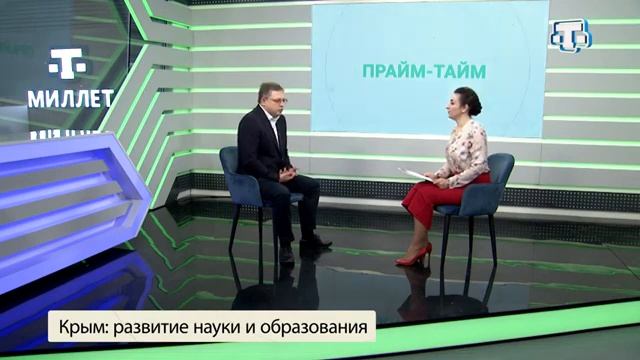 Заместитель Председателя ГС РК В.Бобков в эфире телеканала "Миллет"