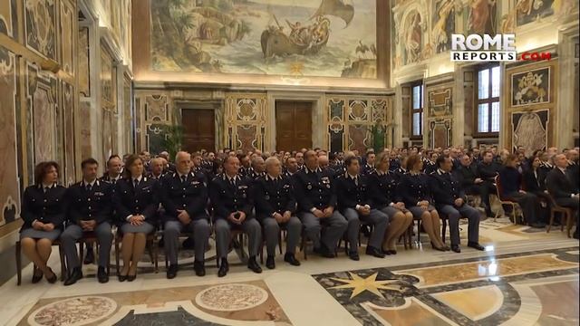 Pope to Vatican police: I admire your spirit of sacrifice