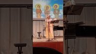 Я сегодня была на концерте Юлии Славянской! Песня называется "Вера, Надежда, Любовь"!
