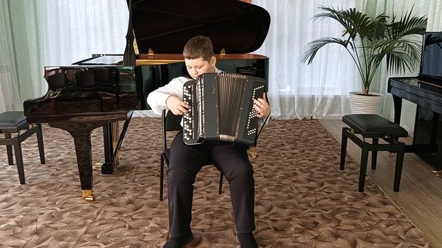 А. Доренский "Казачья походная" исполняет Селивëрстов Александр преп. Шильникова Н.В.