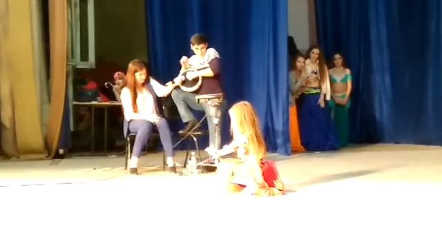 SUPERB BABY LIVE DRUM SOLO BELLY DANCE! Ali Abbasov & Emiliya Sabirova