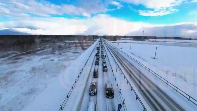 Масштабное ДТП под Калининградом