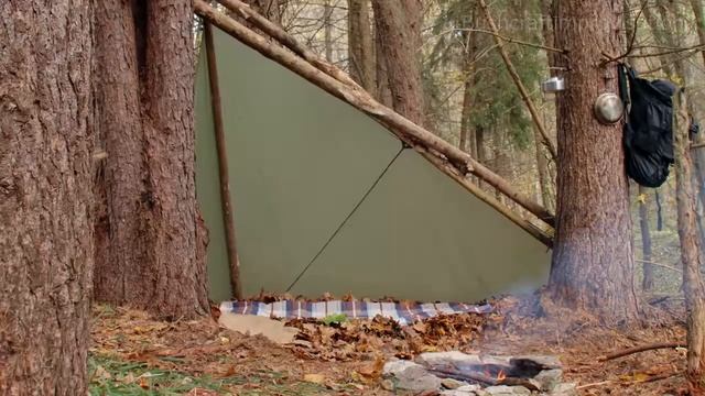 Дикий кемпинг - Убежища для выживания в Лиственничном лесу