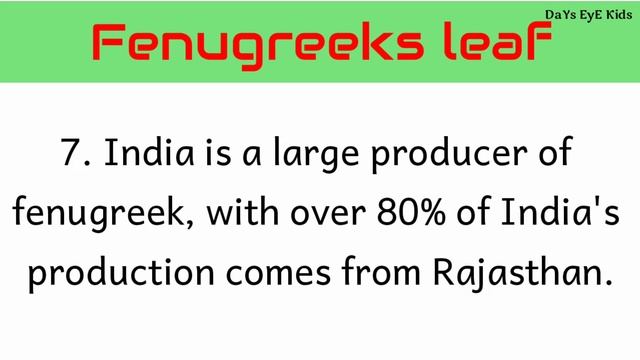 10 Lines Essay on "Fenugreek Leaves" | A Short Essay about "Fenugreek Leaves" | Herbal and Spices