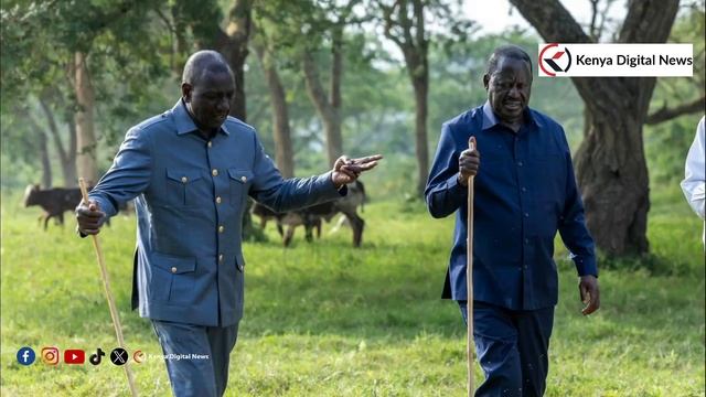 President Ruto and Raila Odinga meet in Uganda!! Raila's AU commission Chairmanship discussed!!