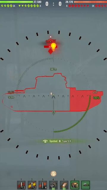 Ob.705A vs Type 5 Heavy #миртанков #worldoftanks #oneshot