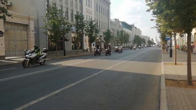 Казань. мотопрогулка. Kazan.  Motorcycle ride