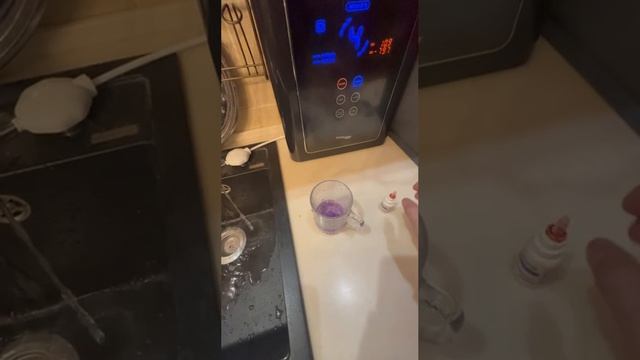 Проверка полученной воды с Prime Water