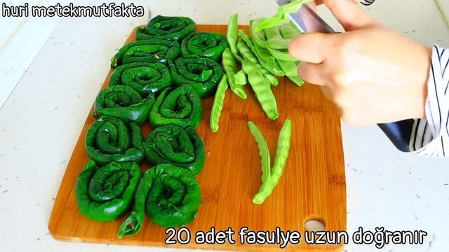 🔴FASULYE Yaprağı SARMASI❗️Neden DAHA ÖNCE Denemedim DEDİRTEN Bir SARMA Tarifi