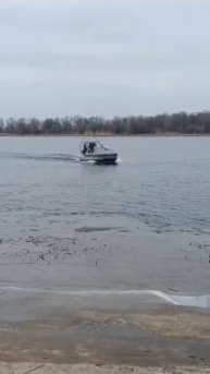 Аэролодка под хондой.