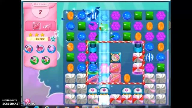 Candy Crush Saga Level 6442 No  Boosters