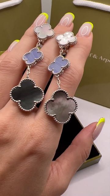 Длинные серьги Van Cleef