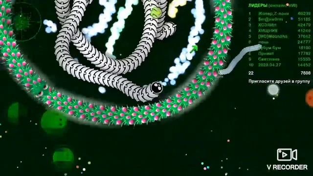 Wormax.io - лучшие моменты #3 Best moments #3