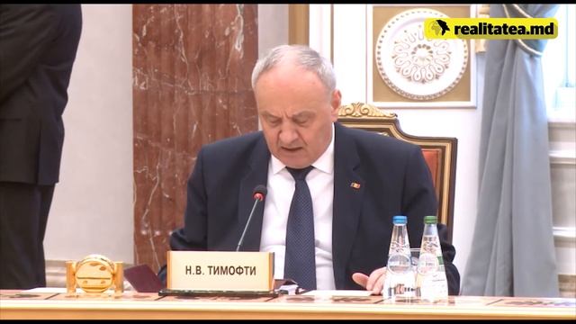 Timofti la summitul CSI