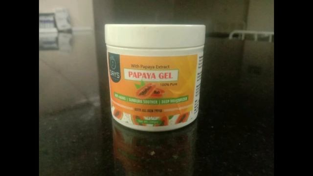 7 Days With Papaya Extract Papaya Gel 100% Pure Information And Review In Hindi