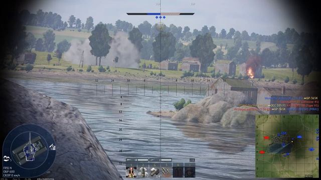 War Thunder Израильский М-51 в роли снайпера