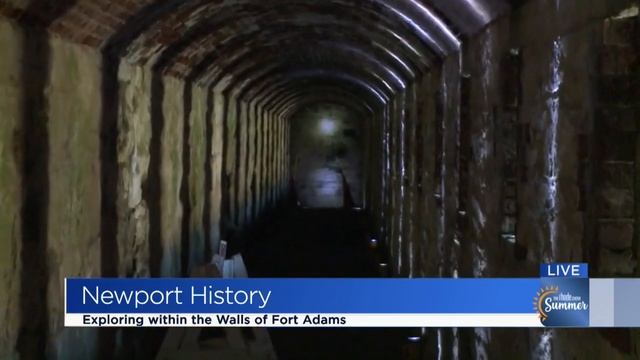 Exploring the History within Fort Adams