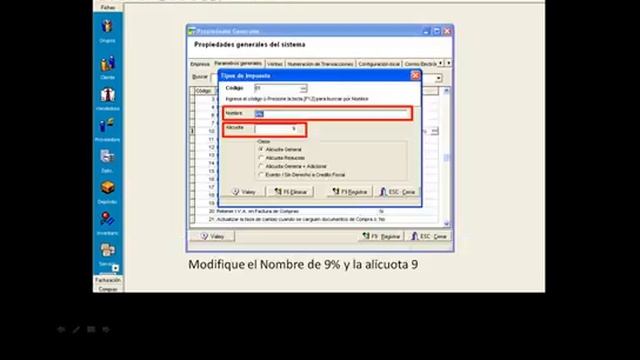 Manual del cambio del iva