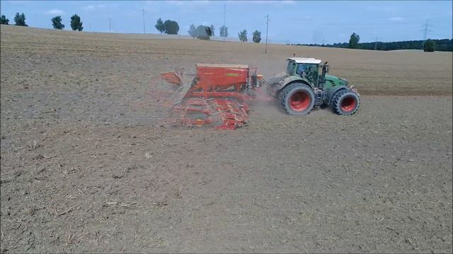 Fendt 936 + Väderstad Spirit 900S Raps Drillen